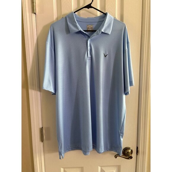 Callaway Opti Dry Blue Golf Polo Mens XL - Picture 1 of 4